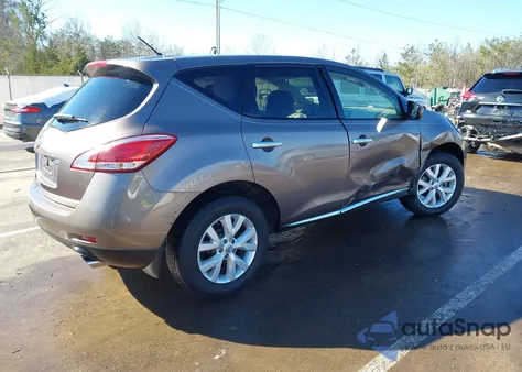 2013 Nissan Murano S z USA, uszkodzony, nr VIN JN8AZ1MU5DW202403